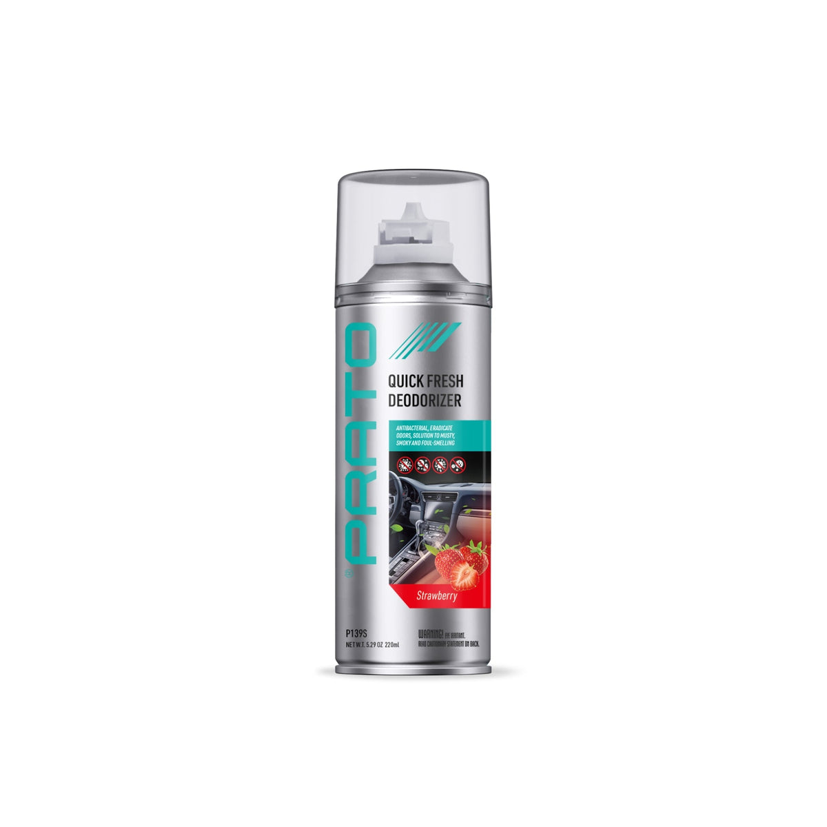 Спрей за почистване на климатична система QUICK FRESH 220ml PRATO – снимка 4