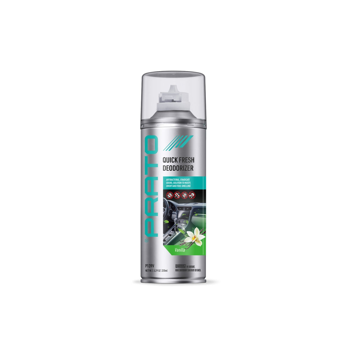 Спрей за почистване на климатична система QUICK FRESH 220ml PRATO – снимка 3
