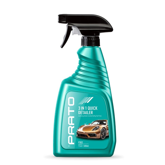 Спрей 3в1 бърз детайлър за боя, стъкла и хром 500ml PRATO